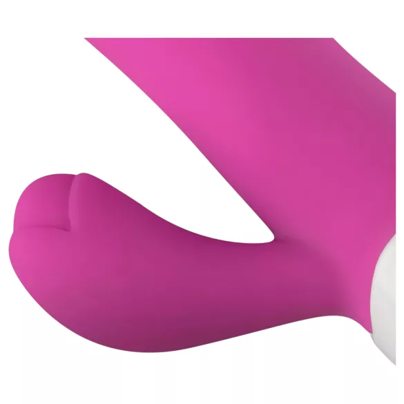 Teazers - realistisk vibrator med klitorisstimulering (rosa)