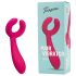 Easytoys Par - oppladbar, vanntett parvibrator (rosa)