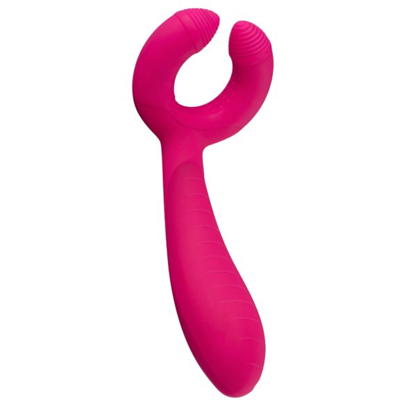 Easytoys Par - oppladbar, vanntett parvibrator (rosa)