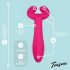 Easytoys Par - oppladbar, vanntett parvibrator (rosa)