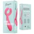 Easytoys Par - oppladbar, vanntett parvibrator (rosa)
