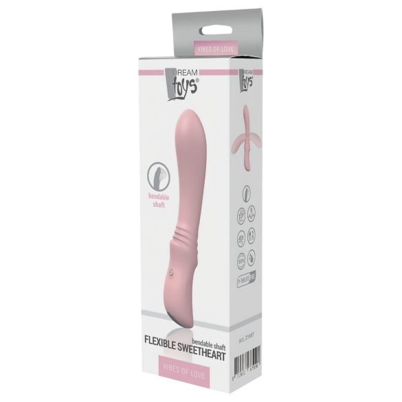 Vibes of Love Sweetheart - fleksibel G-punktvibrator (rosa)