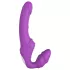 Dreamtoys Essentials - stroppeløs strap-on-vibrator (lilla)
