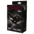Dreamtoys Blaze - påspenningsdildo med sele (svart)