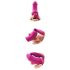 Vibes of Love Duo - 2-i-1 klitorisvibrator (rosa)