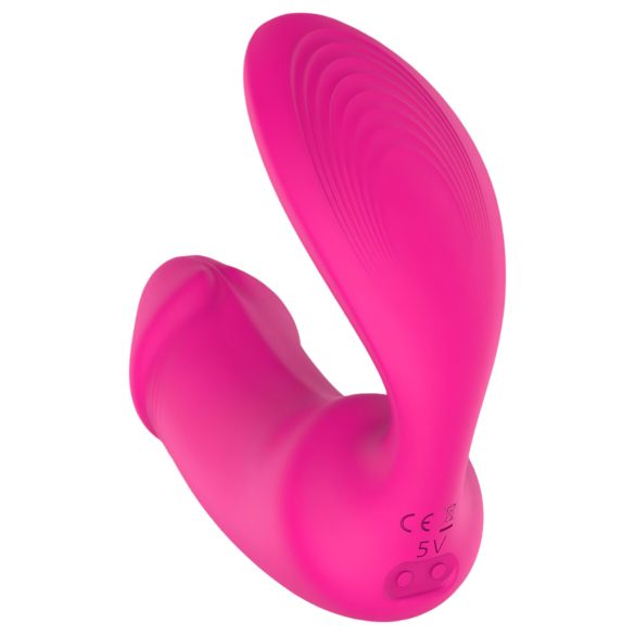 Vibes of Love Duo - 2-i-1 klitorisvibrator (rosa)