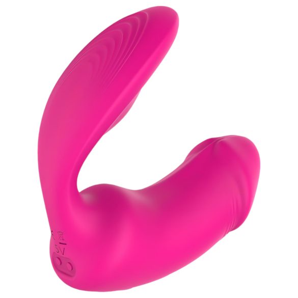 Vibes of Love Duo - 2-i-1 klitorisvibrator (rosa)