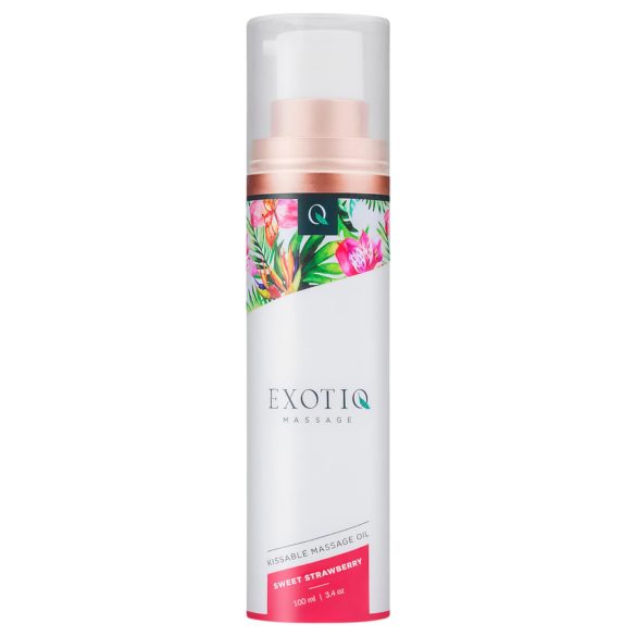 Exotiq - duftende massasjeolje - jordbær (100 ml)