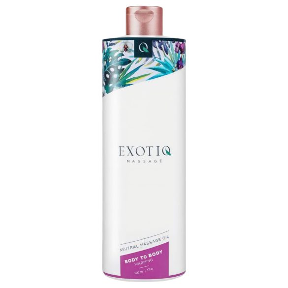 Exotiq Body to Body - Varmende Massasjeolje (500ml)