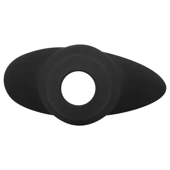 BUTTR Foxhole - hul dildo (svart)