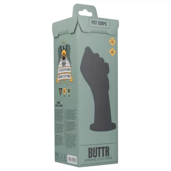 BUTTR Fist Corps - fisting dildo (svart)