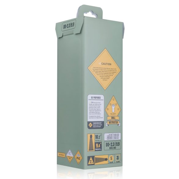 BUTTR Devil Dog - sort sugedildo (svart)