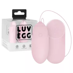 LUV EGG - oppladbart, trådløst vibrerende egg (rosa)