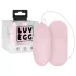LUV EGG - bærbart oppladbart, trådløst vibrerende egg (rosa)