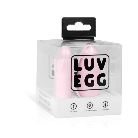 LUV EGG - oppladbart, trådløst vibrerende egg (rosa)