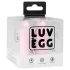 LUV EGG - bærbart oppladbart, trådløst vibrerende egg (rosa)