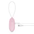 LUV EGG - bærbart oppladbart, trådløst vibrerende egg (rosa)