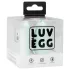 LUV EGG - bærbart, oppladbart, trådløst vibrerende egg (grønn)