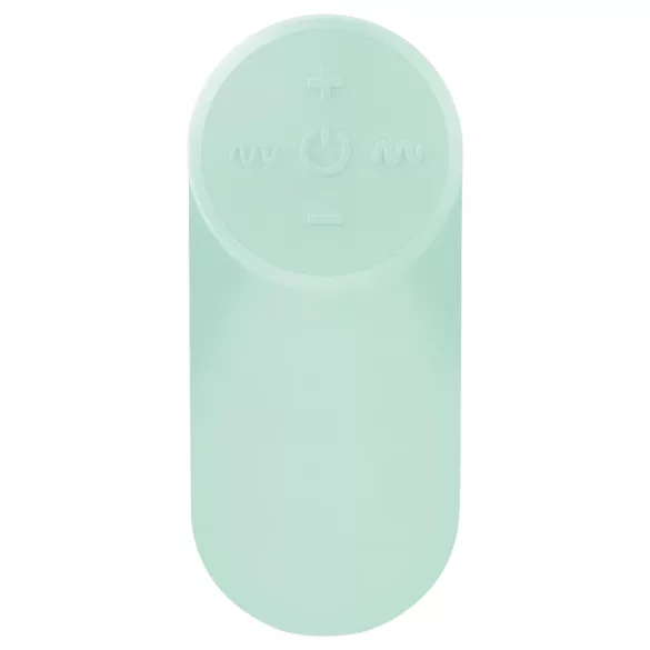 LUV EGG - bærbart, oppladbart, trådløst vibrerende egg (grønn)
