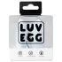 LUV EGG - bærbart, oppladbart, trådløst vibrasjonsegg (blå)