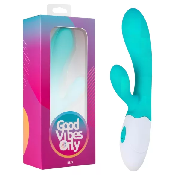Good Vibes Only Bliss Rabbit - turkis klitorisvibrator