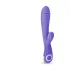 Good Vibes Only kanin-vibrator med klitorisstimulator (lilla)