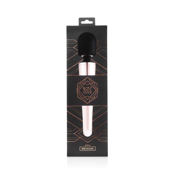 Rosy Gold Wand - oppladbar massasjevibrator (rosegull)