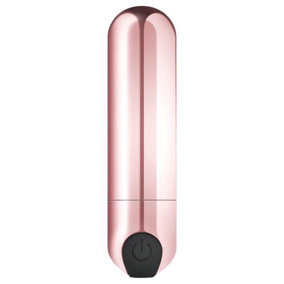 Rosy Gold Bullet - oppladbar, mini stavvibrator (rosegull)