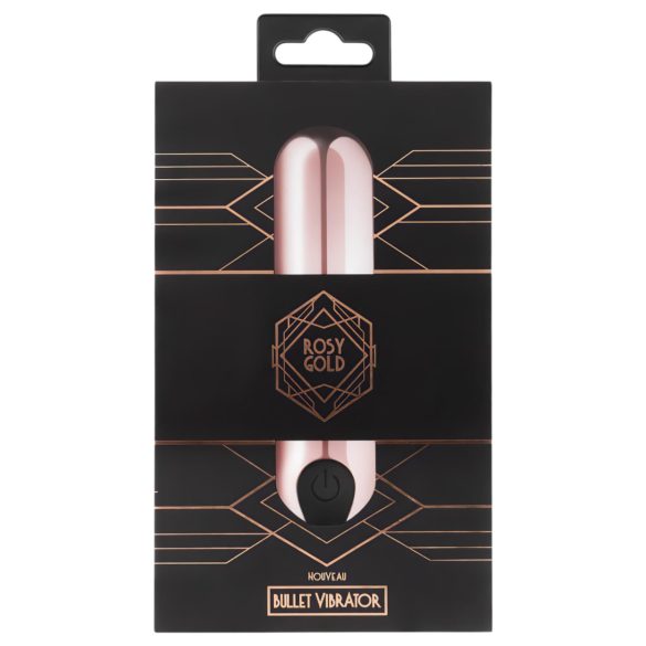 Rosy Gold Bullet - oppladbar, mini stavvibrator (rosegull)