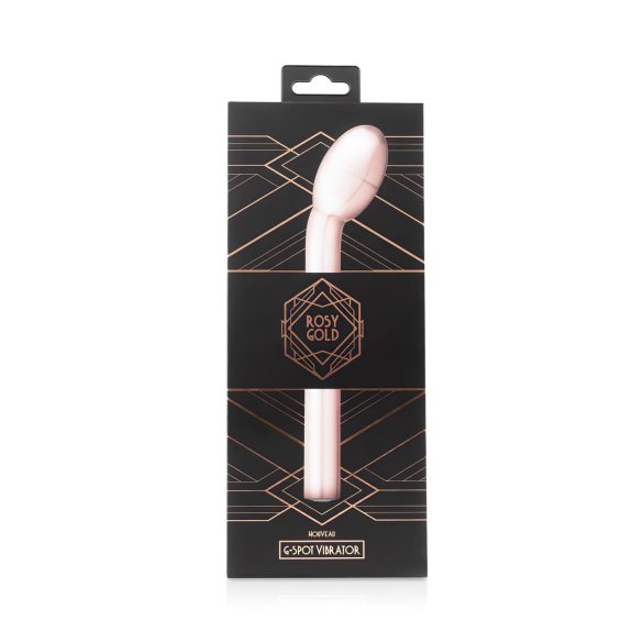 Rosy Gold G-Punkt - Oppladbar G-punkt-vibrator (roségull)