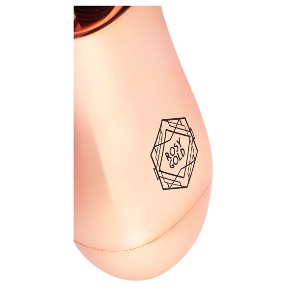 Rosy Gold Mini Wand - oppladbar massasjevibrator (rosegull)