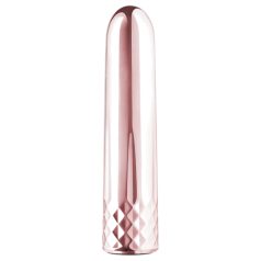 Rosy Gold Mini - trådløs mini stavvibrator (rosegull)