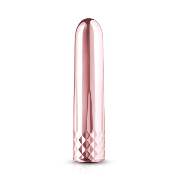 Rosy Gold Mini - trådløs mini stavvibrator (rosegull)