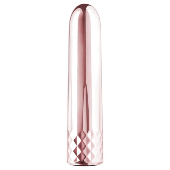 Rosy Gold Mini - trådløs mini stavvibrator (rosegull)