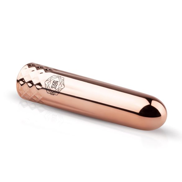 Rosy Gold Mini - trådløs mini stavvibrator (rosegull)