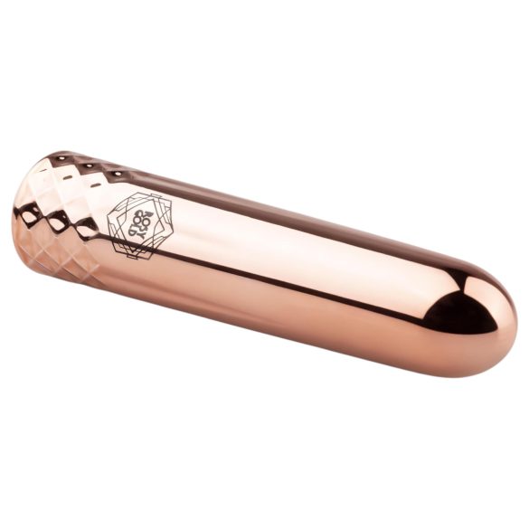 Rosy Gold Mini - trådløs mini stavvibrator (rosegull)