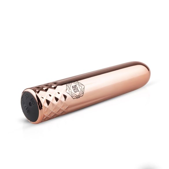 Rosy Gold Mini - trådløs mini stavvibrator (rosegull)