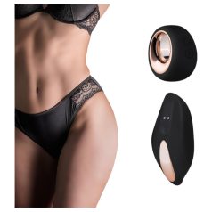 Pantyrebel - trådløs vibrerende truse med fjernkontroll - svart (S-L)   Pantyrebel - trådløs vibrerende truse med fjernkontroll - svart (S-L)