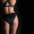 Pantyrebel - trådløs vibrerende truse med fjernkontroll - svart (S-L)
