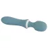 Bloom Orchid Wand - oppladbar massasjestav (turkis)