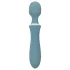 Bloom Orchid Wand - oppladbar massasjestav (turkis)