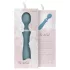 Bloom Orchid Wand - oppladbar massasjestav (turkis)
