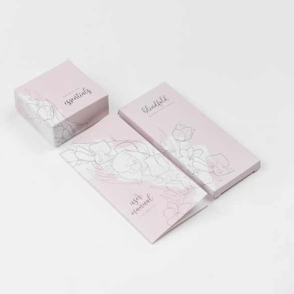 Bloom Orchid Wand - oppladbar massasjestav (turkis)