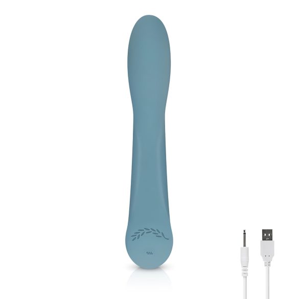 Bloom Rose - oppladbar G-punktvibrator i silikon (turkis)