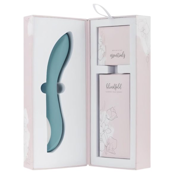Bloom Rose - oppladbar G-punktvibrator i silikon (turkis)