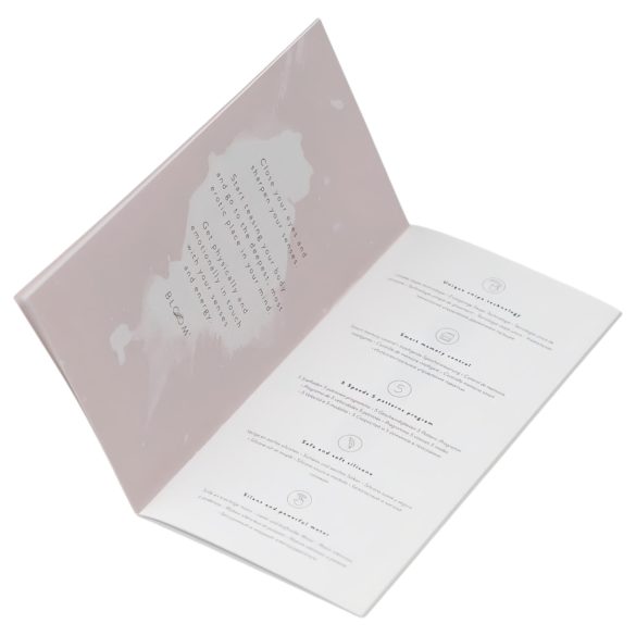 Bloom Rose - oppladbar G-punktvibrator i silikon (turkis)