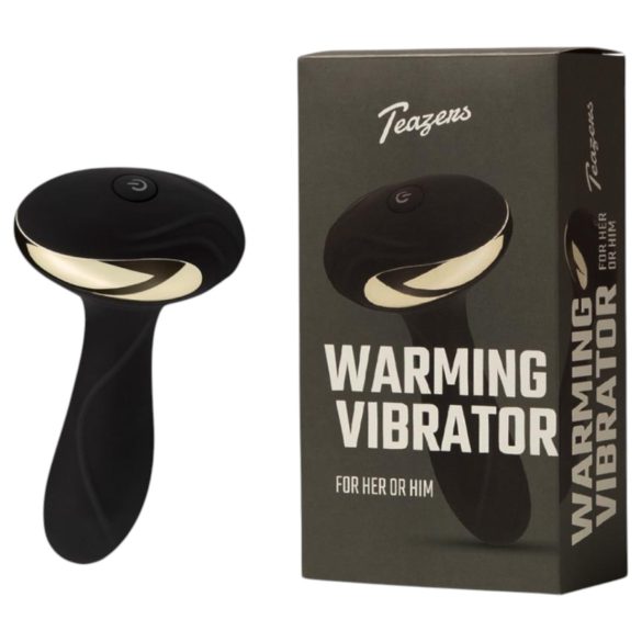 Teazers - varmende anal vibrator (svart)