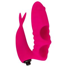 Easytoys Finger - 2-i-1 finger-vibrator (rosa)