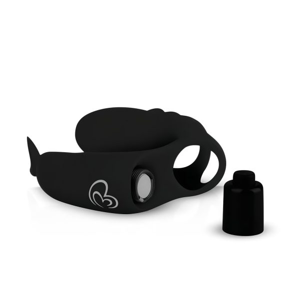 Easytoys Finger - 2-i-1 vibrerende finger (svart)