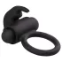 EasyToys Bunny - vibrerende penisring (svart)